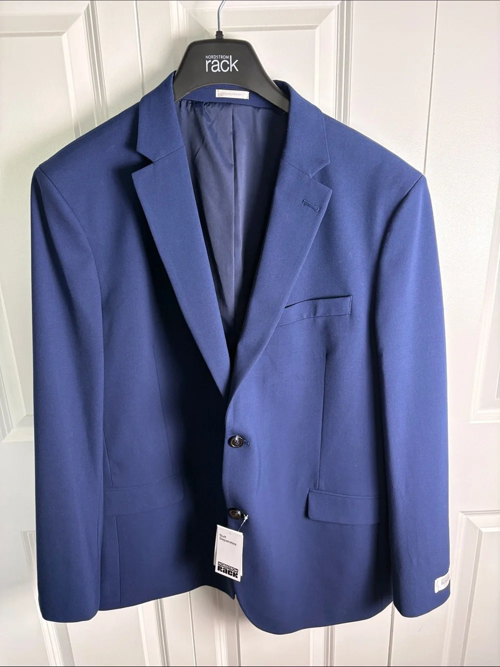 NWT Nordstrom Rack Men's Blue Single-Breasted Blazer